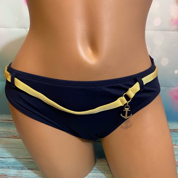 baby blue swim bottoms